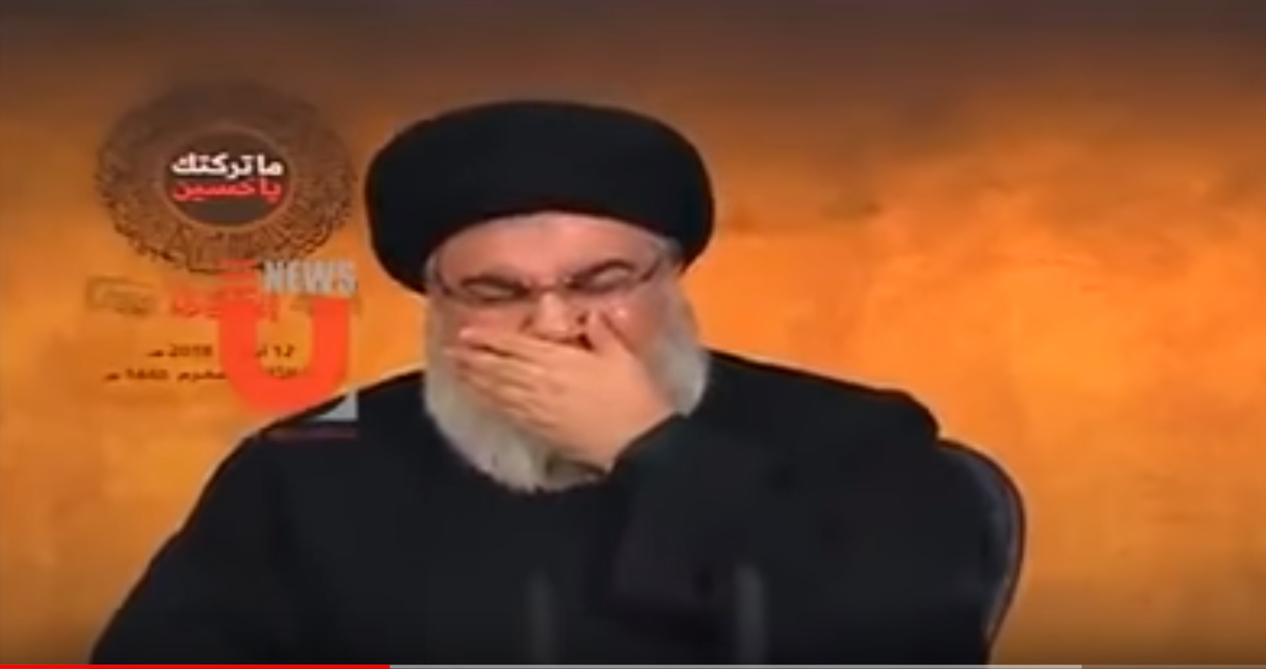 حتى بكاء السيد نصر الله يستنفر الصهاينة!