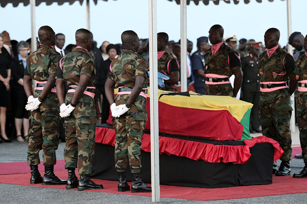 غانا تودع كوفي عنان في جنازة رسمية 