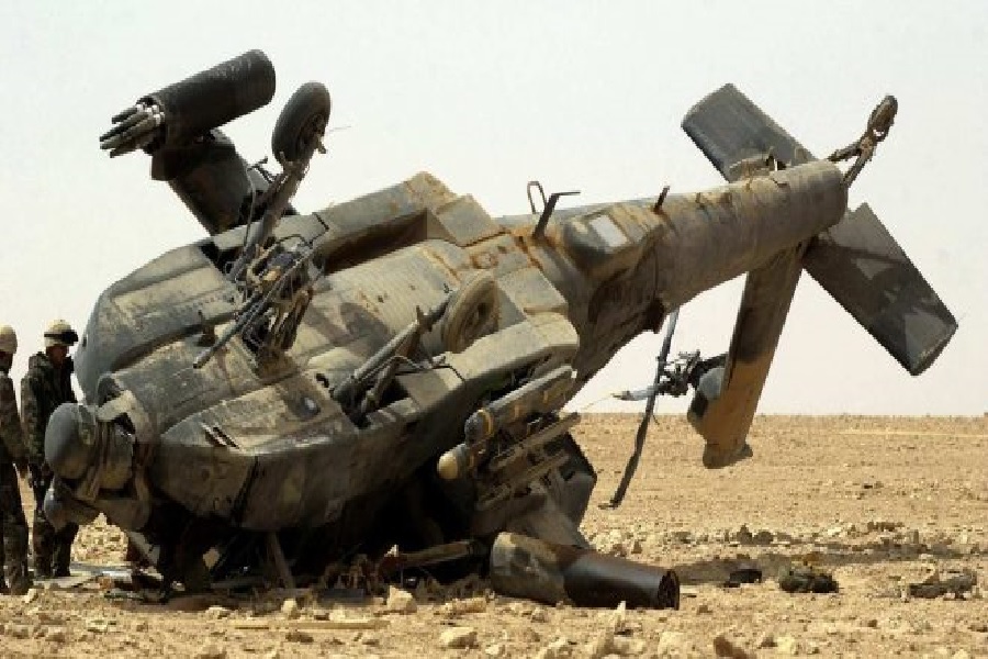 راز سقوط بالگرد عربستان در«المهره»