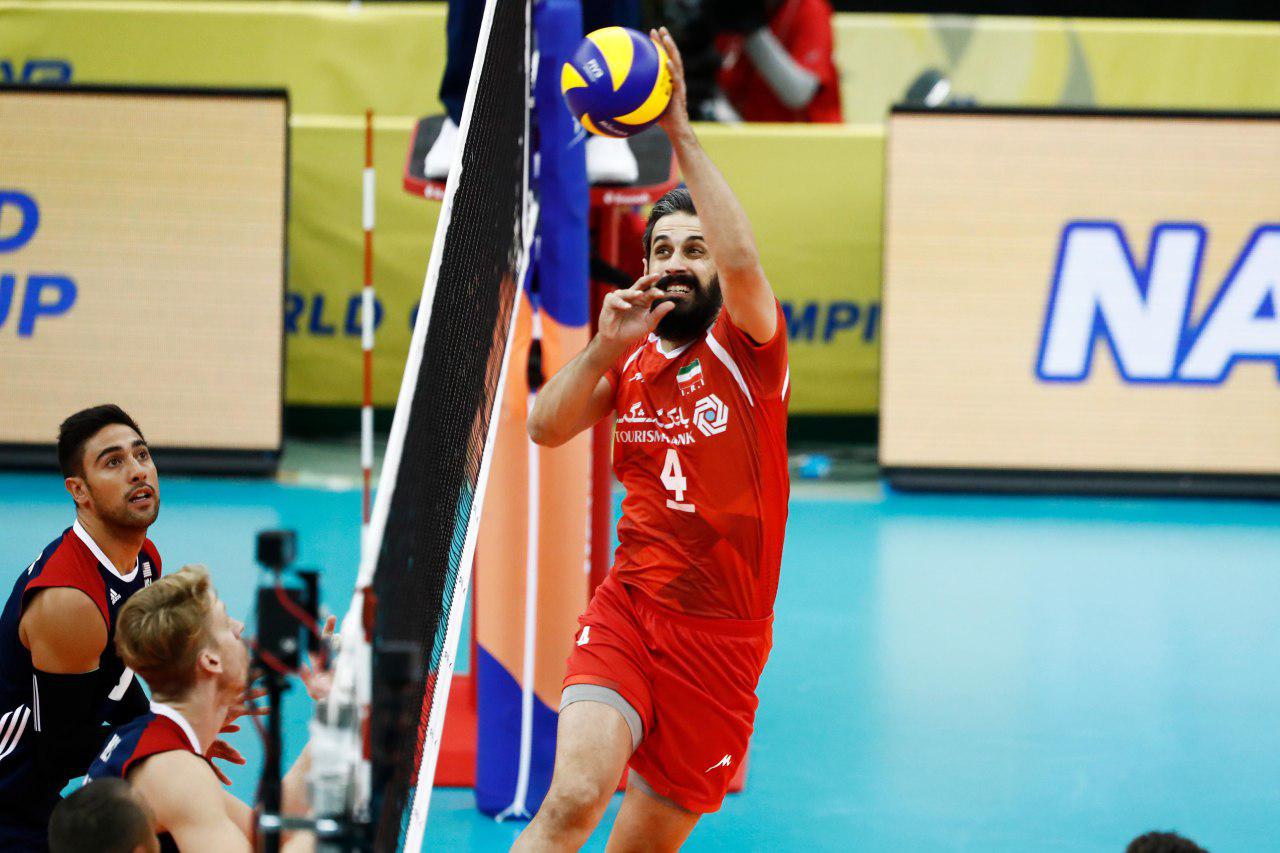 المنتخب الإيراني يفوز على فنلندا في بطولة العالم لكرة الطائرة 