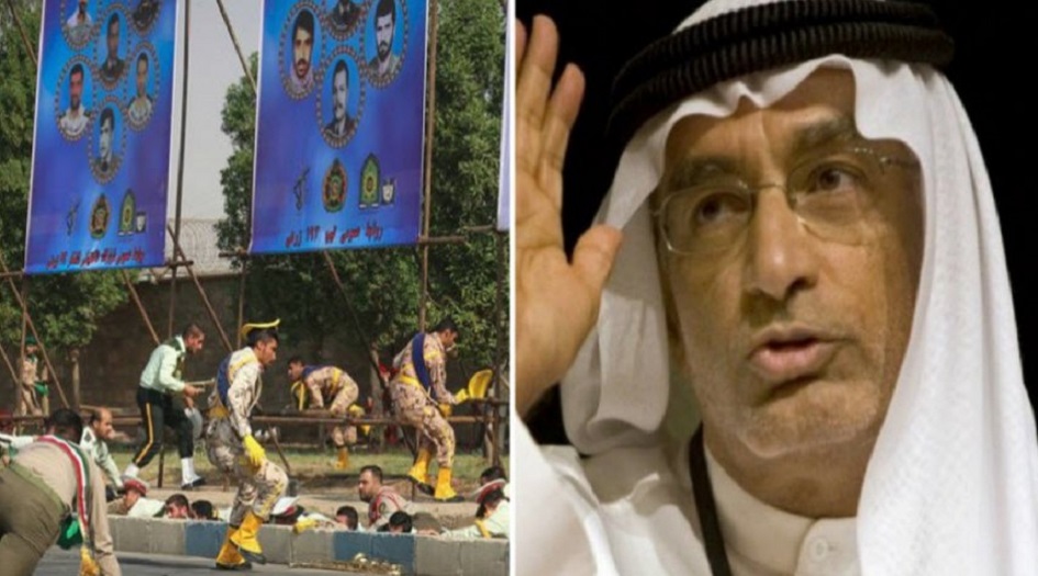 تعليق غريب من مستشار ولي عهد أبوظبي على هجوم أهواز الإرهابي