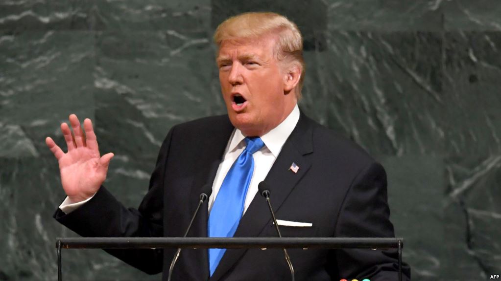 ترامب يهاجم ايران والصين ومنظمة الاوبك !