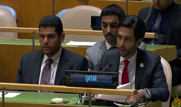 قطر ترد على الإمارات والبحرين في الأمم المتحدة