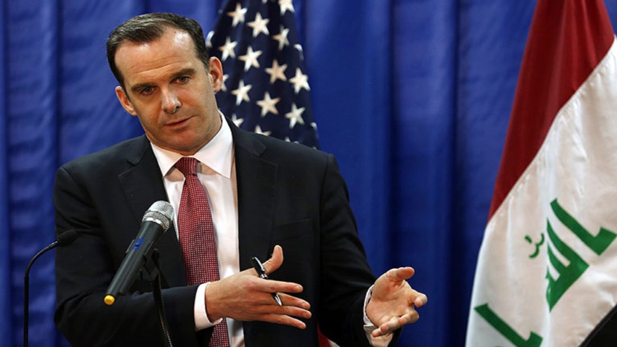 الحلبوسي والمبعوث الأمريكي للعراق يبحثان الأوضاع السياسية