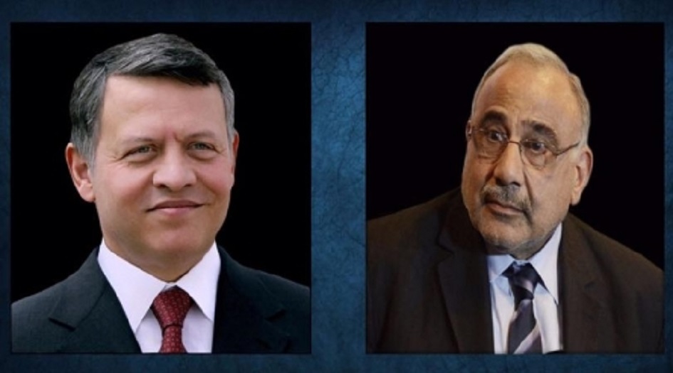 هذا ما اتفق عليه عبد المهدي وملك الأردن
