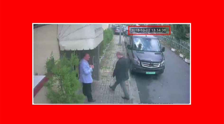 شاهد لحظة دخول خاشقجي للقنصلية السعودية.. ولم يخرج!!