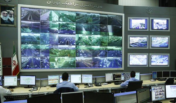 افتتاح مركز للسيطرة المرورية الذكية بطهران