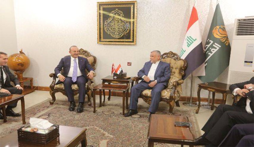  العامري يؤكد لاوغلو ضرورة سحب القوات التركية من الاراضي العراقية 