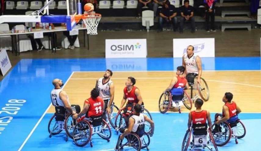  ايران تحرز الذهبية في سلة الكراسي المتحركة للبارآسيا