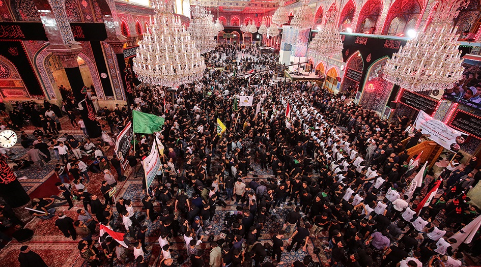 أكثر من 7000 طالب من 65 جامعة عراقية يصلون مرقد الإمام الحسين (ع )