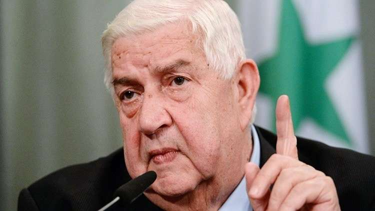 المعلم: دمشق تحدد هدف الجيش السوري ما بعد إدلب