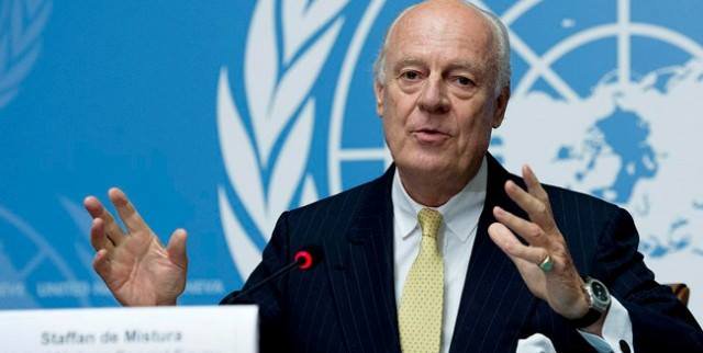 دي ميستورا يعلن استقالته من منصبه