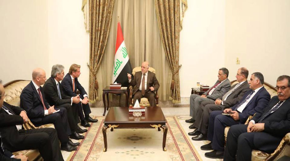 العبادي يبحث خطط توفير الكهرباء مع شركة ألمانية