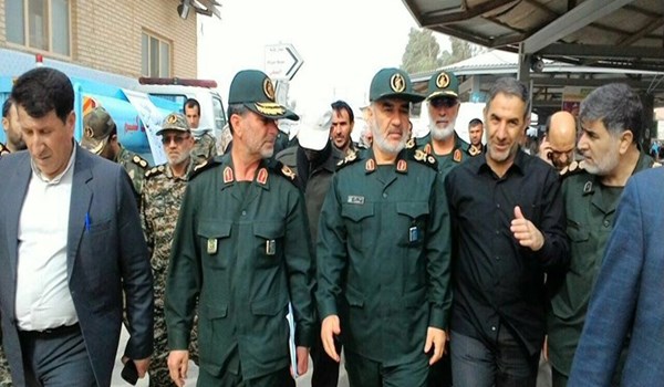 العميد سلامي مطمئنا الزوار: الامن مستتب في منفذ مهران الحدودي