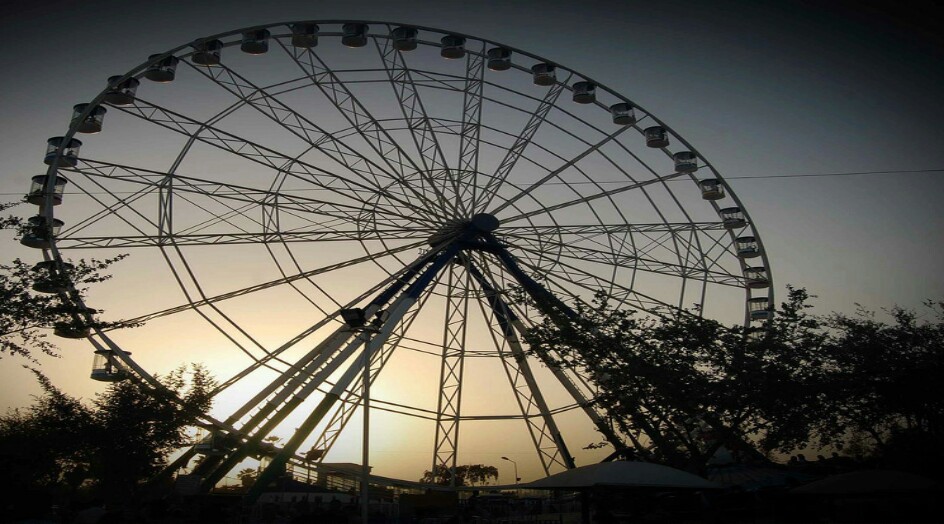 بالصور.. قرب افتتاح أكبر "دولاب هواء" في العراق