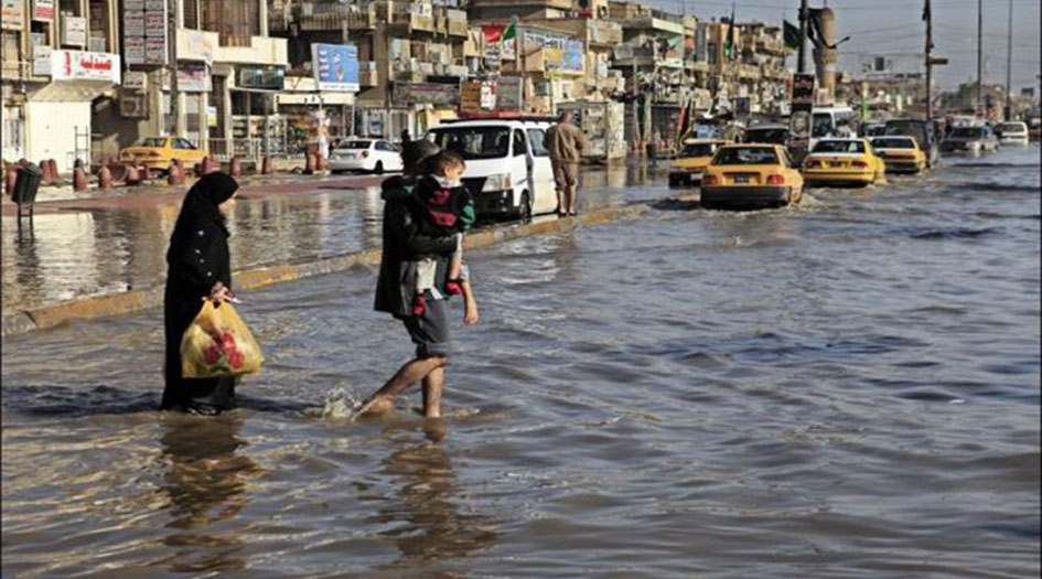 كمية الامطار الساقطة في العراق خلال الـ24 ساعة الماضية