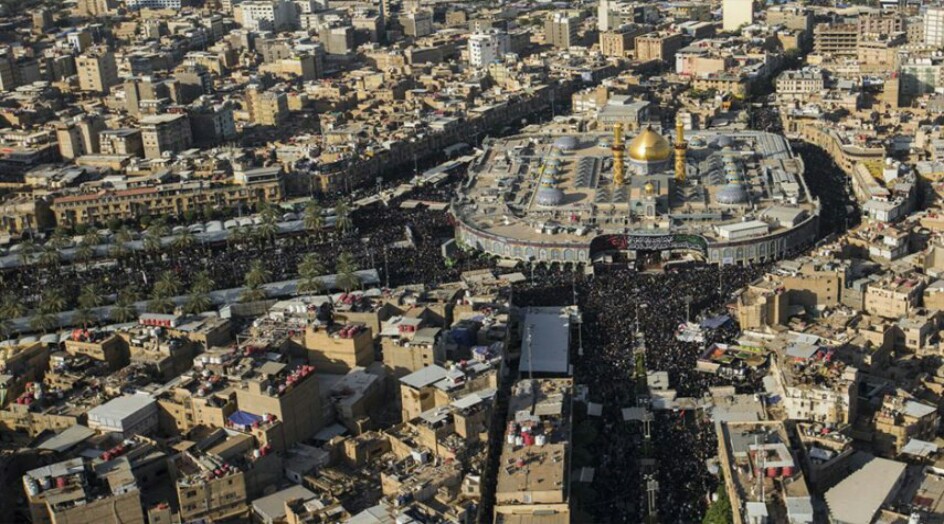 مدينة كربلاء في يوم تجديد الولاء لابي الاحرار ابي عبد الله الحسين (صور)