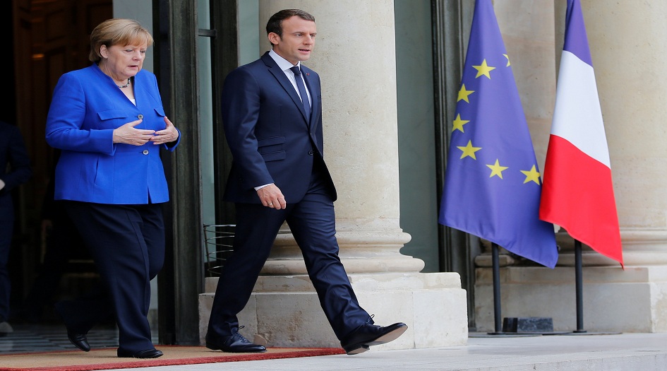  ماكرون يشيد بقرار ميركل “الجدير بالاحترام” عدم الترشح مجددا في 2021