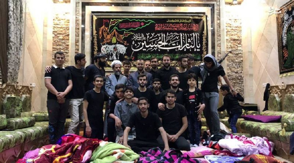 زوار ايرانيون ضيوف في منزل "وزير عراقي"