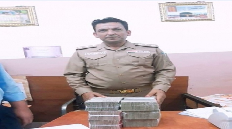  ضابط عراقي يضرب مثلاً بالنزاهة