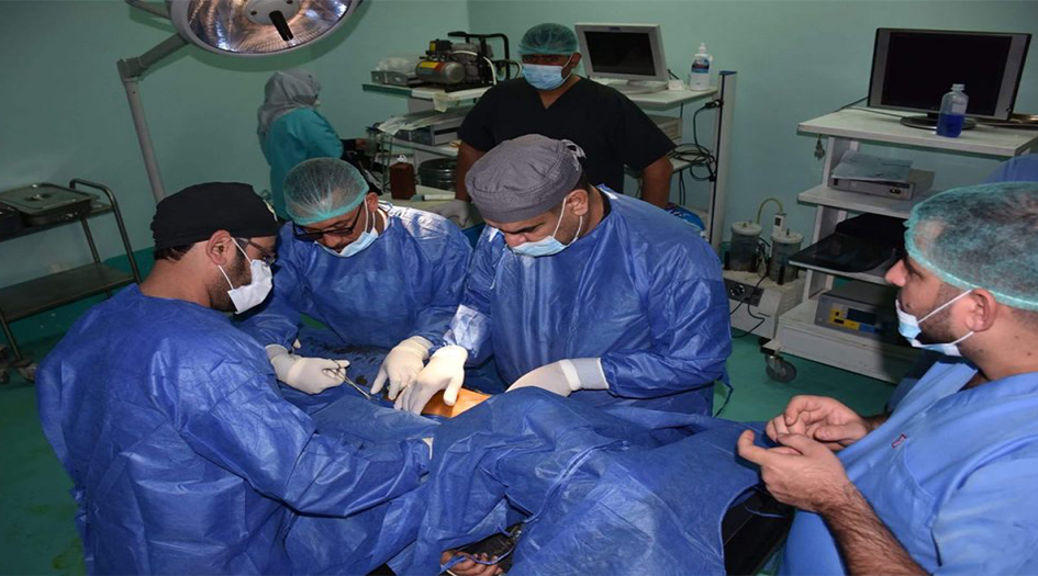 اجراء عملية جراحية نادرة في العراق