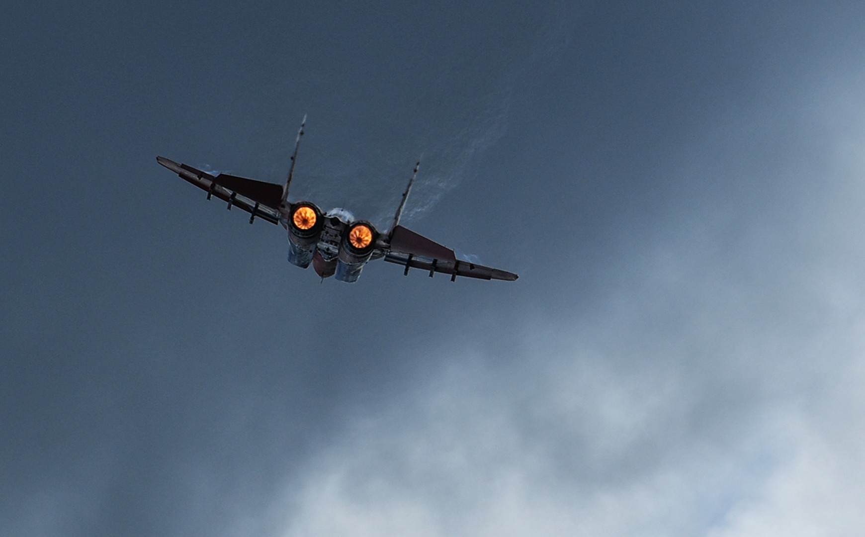 سقوط طائرة "ميغ 29" المقاتلة في مصر