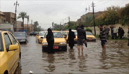 بالجدول.. ثلاث مدن عراقية الاعلى عالميا بكميات الامطار