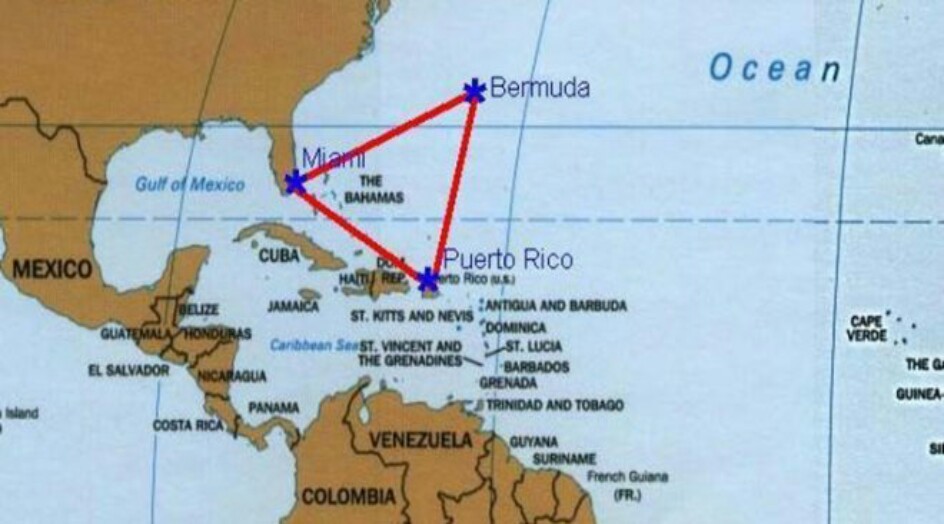 سر اختفاء السفن في مثلث برمودا