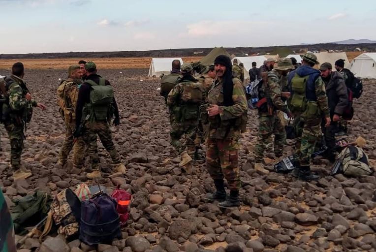  شاهد.. "الوحش السوري" يظهر في جبهة السويداء