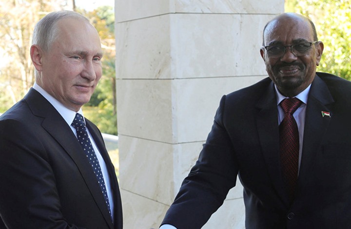 عمر البشير يغازل الروس لارضاء الاميركان