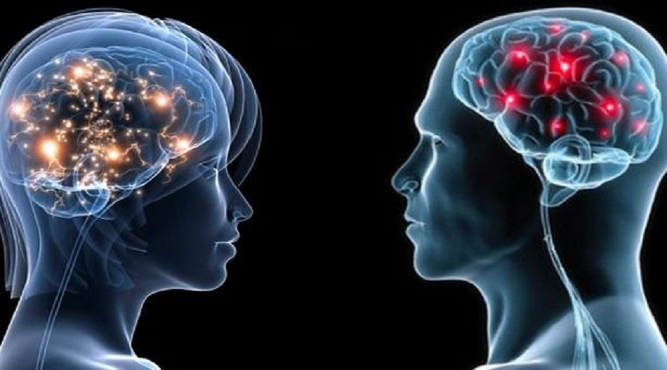 مخ الرجال يختلف عن مخ النساء بـ ...؟
