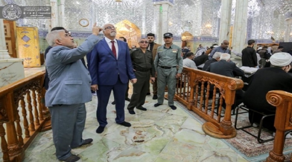  هكذا وصف السفير السوداني  صحني الامام علي وفاطمة الزهراء {عليهما السلام}