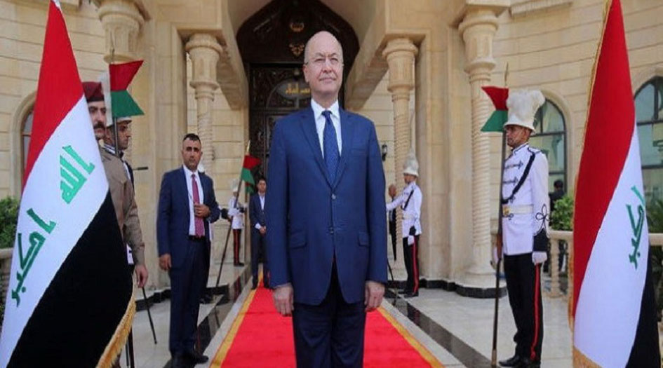  الرئيس العراقي يزور طهران اليوم