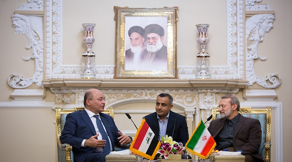 لاريجاني: محاولات الفصل بين إيران والعراق فشلت