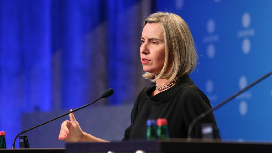 موگرینی از اعلام زمان راه اندازی ساز و کار مالی ویژه طفره رفت