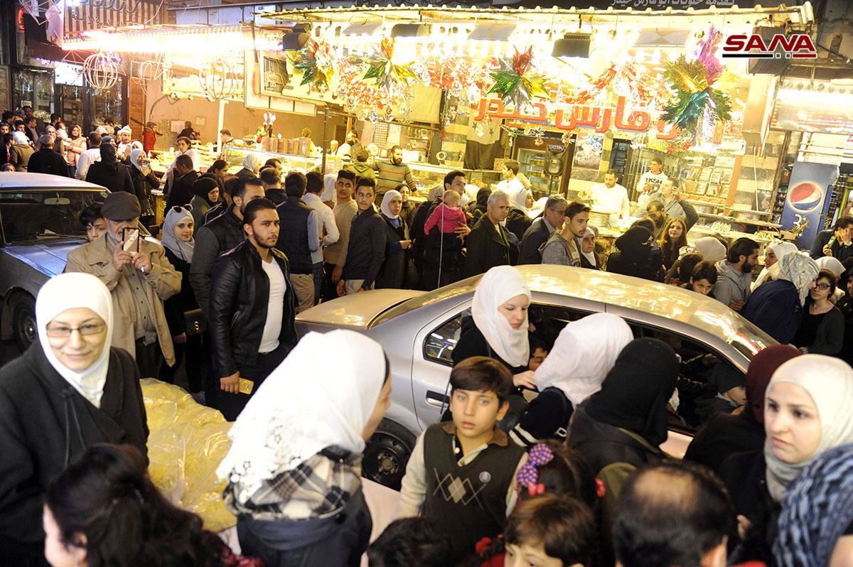 حال و هواي دمشق در سالروز ولادت پيامبر اسلام (ص) 