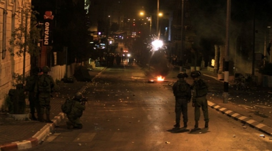  مواجهات بعد اقتحام الاحتلال بلدة عزون في قلقيلية 