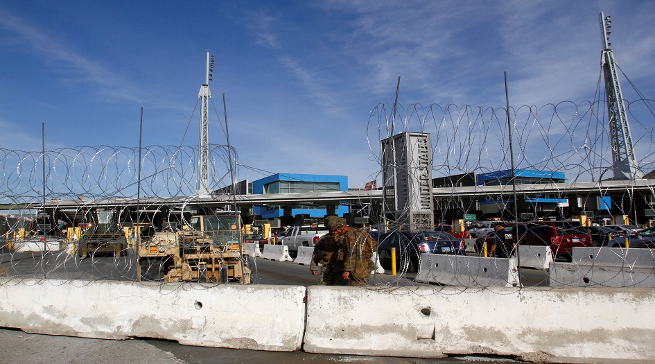  الولايات المتحدة تغلق معبراً حدودياً مع المكسيك 