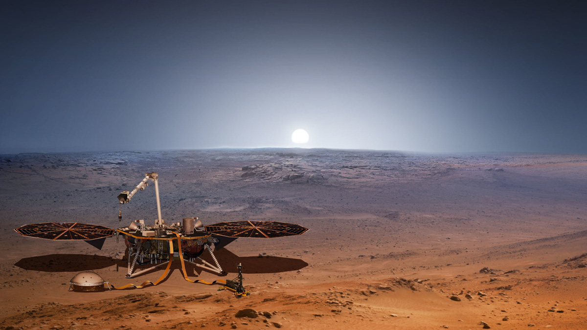"إنسايت" يرسل أول صورة من المريخ