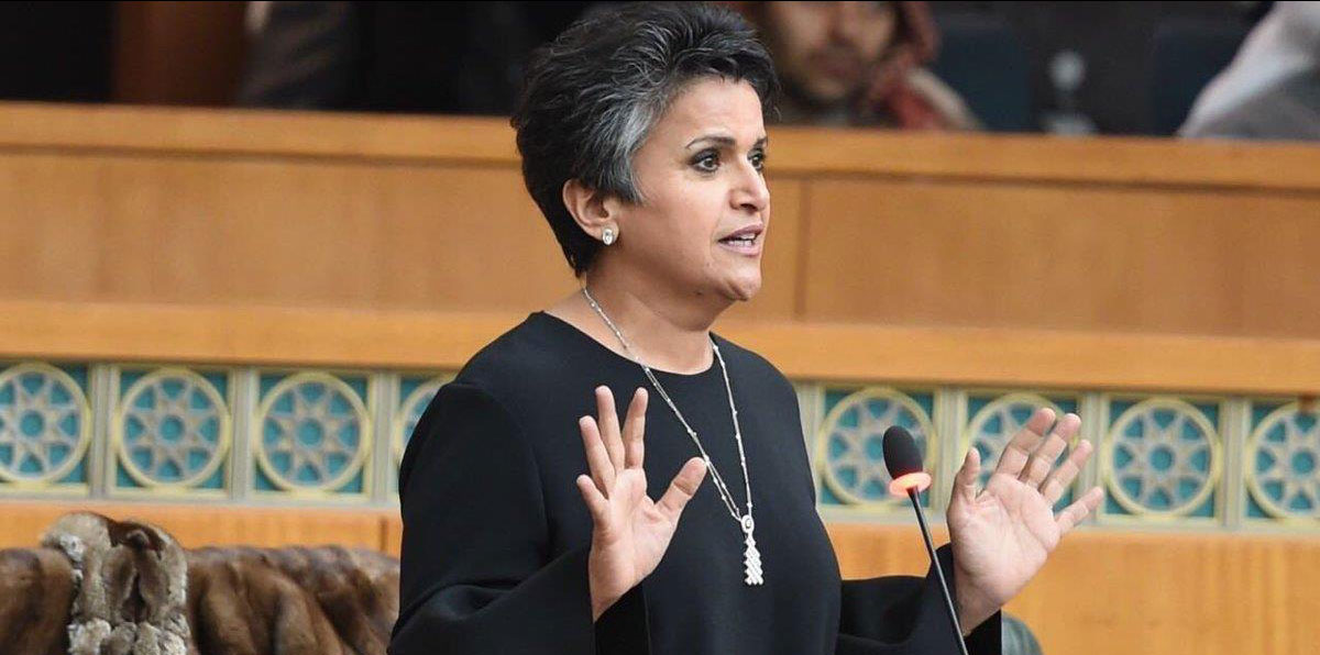 نائبة كويتية تدعو الى إزالة الشحم الزائد على جسم الدولة