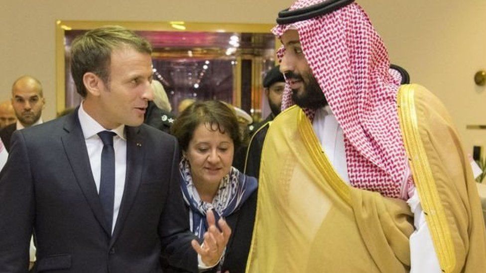  "أنت لا تنصت لي مطلقا" قال ماكرون لابن سلمان