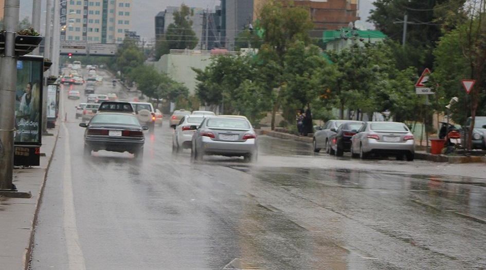 خارطة التوقعات الجوية للحالة المطرية المقبلة في العراق