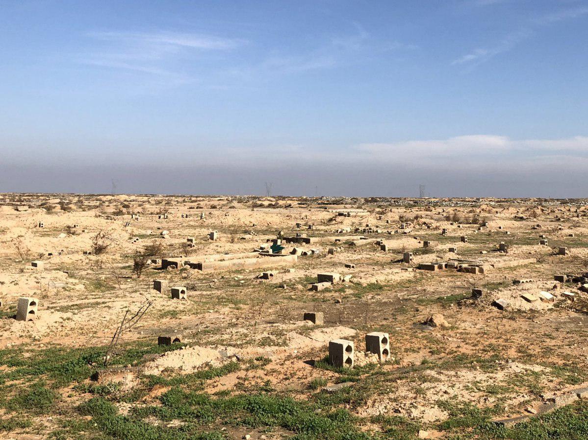 قبرستان داعشي ها  در سوريه!