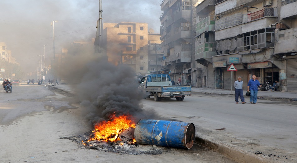 مصادر: القذائف السامة التي أُطلقت على حلب فرنسية الصنع