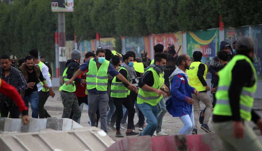 ظهور السترات الصفراء في إحتجاجات البصرة!