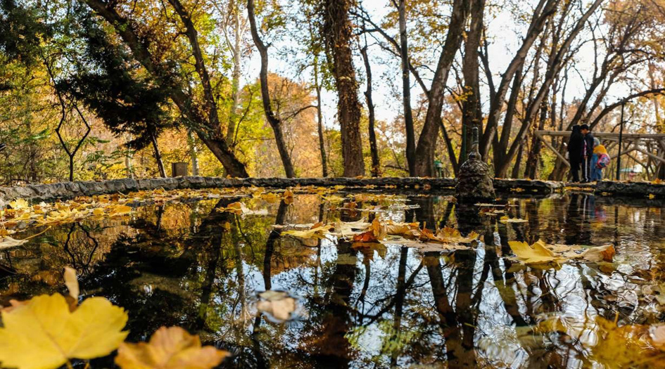 الخريف في قصور سعد آباد