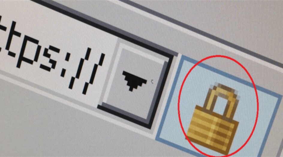 ماذا يعني القفل الموجود في شريط العنوان عند تصفح المواقع الإلكترونية؟