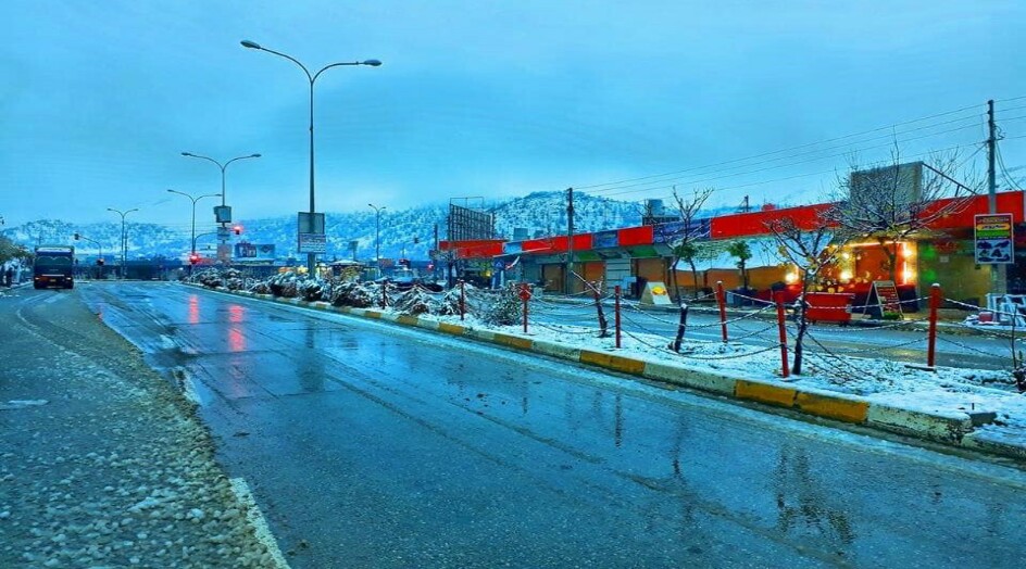 تفاصيل الحالة الجوية .. استمرار موجة الأمطار والثلوج في بعض مناطق العراق