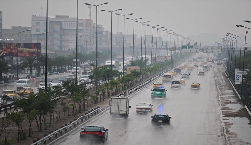 توقعات الحالة المطرية المقبلة في العراق