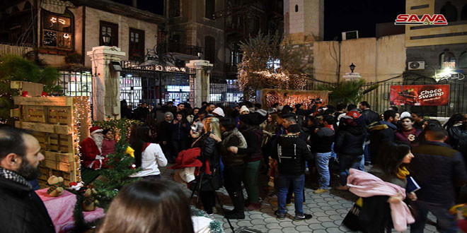 بالصور.. أجواء عيد رأس السنة في سوريا